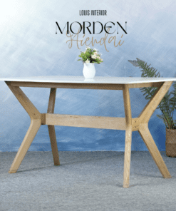 BÀN ĂN CHỮ X HIỆN ĐẠI