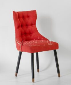 GHẾ BAKER CHARLES 10 NÚT BỌC VẢI BỐ - HIỆN ĐẠI