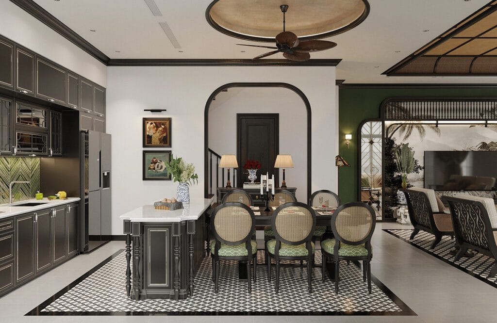 Phong cách nội thất Indochine: Những yếu tố chủ đạo - Nội thất Louis