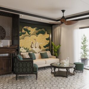 Combo Phòng khách cổ điển 13